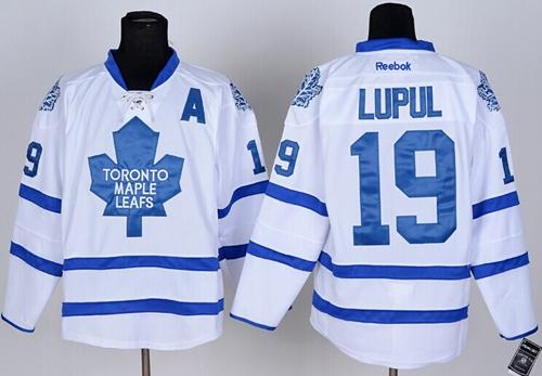 Maple Leafs #19 Joffrey Lupul White Stitched Jersey - Zenithce