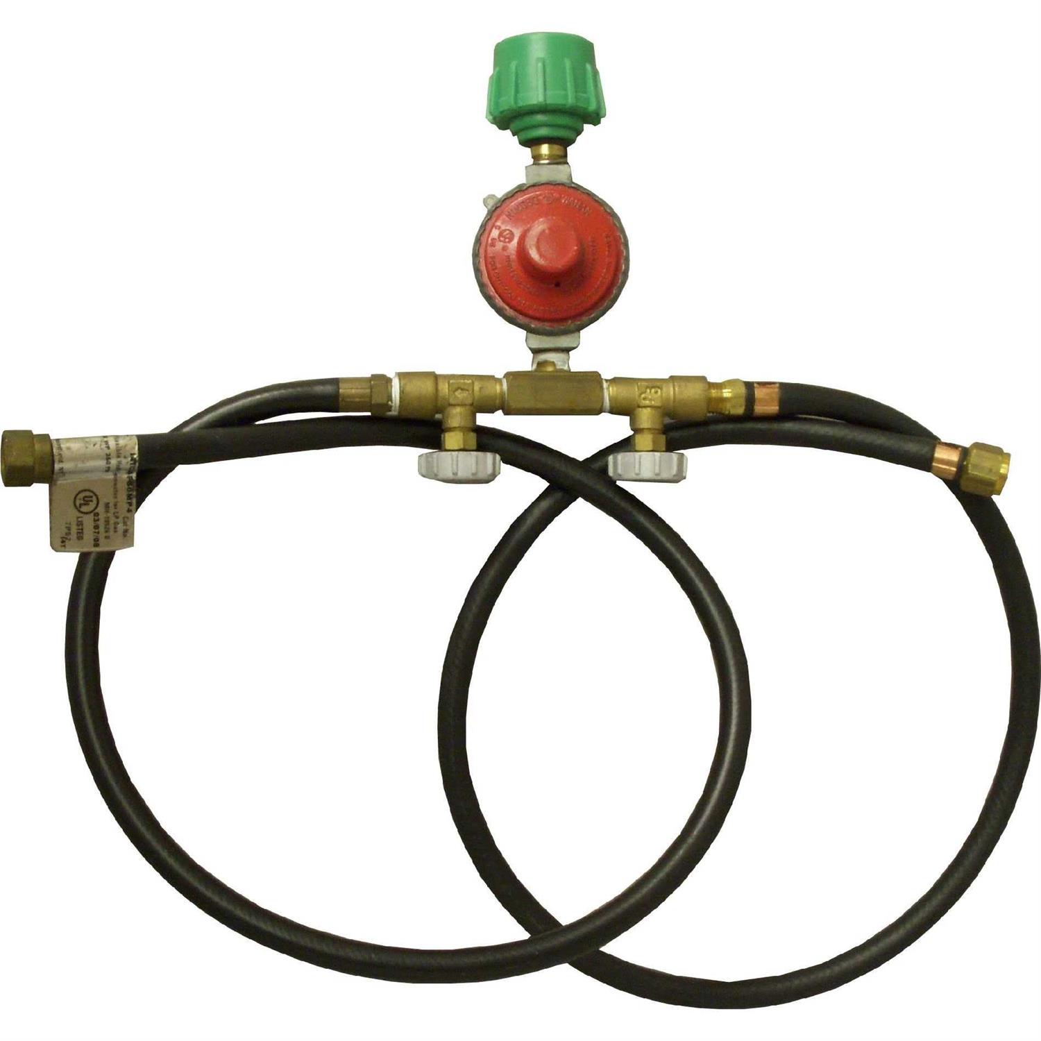 King Kooker High Pressure Adjustable Regulator with Type 1 Connection - Zenithce