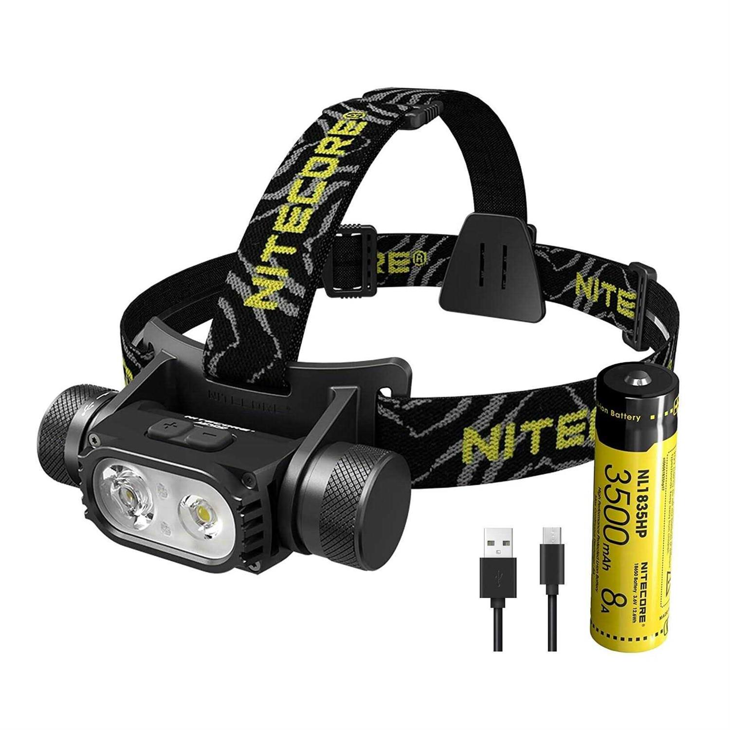 Nitecore HC60 v2 1200 Lumen USB-C Rechargeable Headlamp - Zenithce