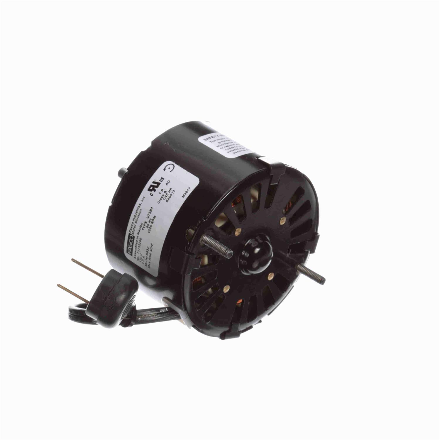 Fasco D408 Motor 1/150 HP - Zenithce