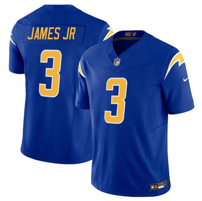Los Angeles Chargers #3 Derwin James JR Royal 2025 F.U.S.E Vapor Limited Stitched Jersey - Zenithce