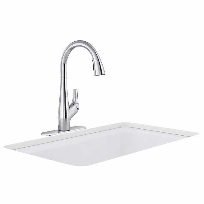 Kohler Ladena Undermount Bathroom Sink with Glazed Underside - Zenithce