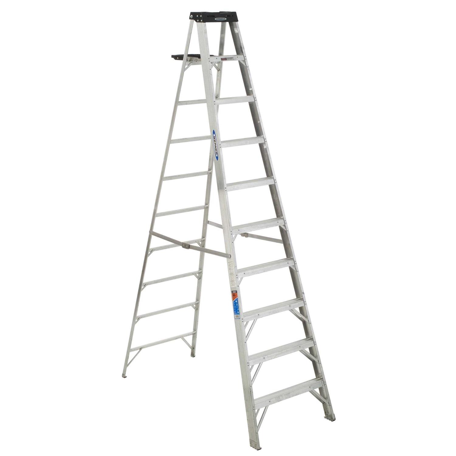 Werner 300 LB Fiberglass Step Ladder Label Kits - Zenithce