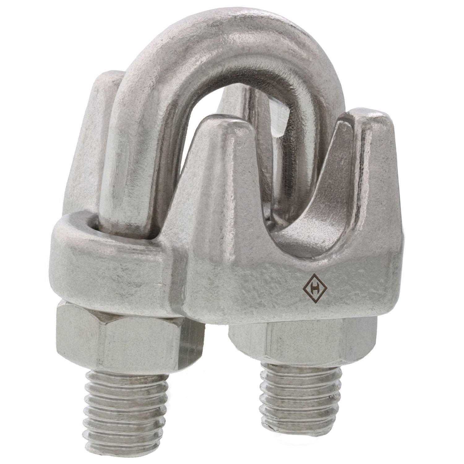 Type 316 Stainless Steel Cast Wire Rope Clip - Zenithce