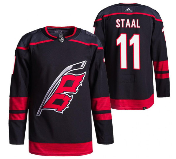 Carolina Hurricanes #11 Jordan Staal Black Breakaway Alternate Pro Stitched Jersey - Zenithce