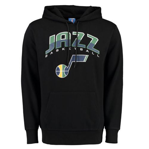 Utah Jazz UNK Ballout Black Pullover Hoodie - Zenithce