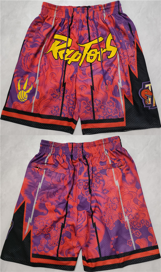 Toronto Raptors Red Mitchell&Ness Shorts (Run Small) - Zenithce