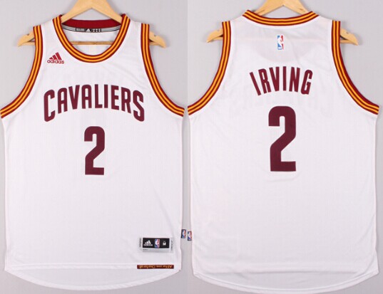Cleveland Cavaliers #2 Kyrie Irving Revolution 30 Swingman 2014 New White Jersey - Zenithce