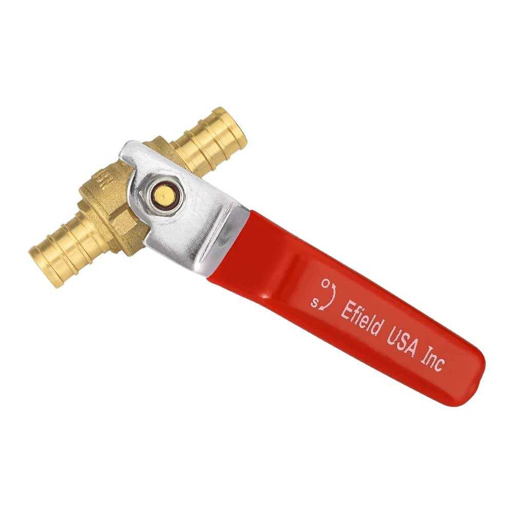EFIELD 1/2 Pex X 1/2 Female NPT Swivel Adapter Brass Barb Crimp - Zenithce