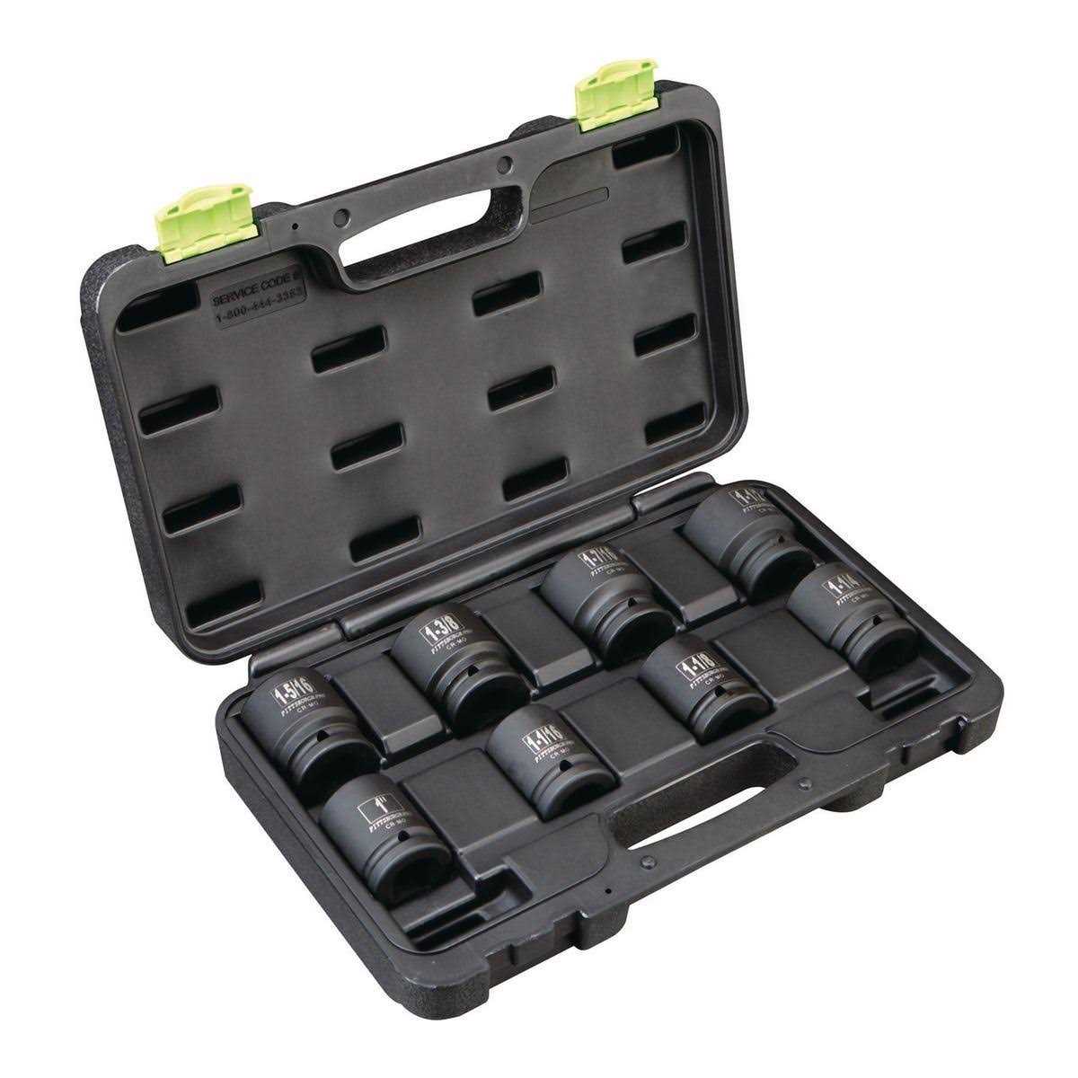 Pittsburgh Pro Drive SAE High Visibility Deep Socket - Zenithce