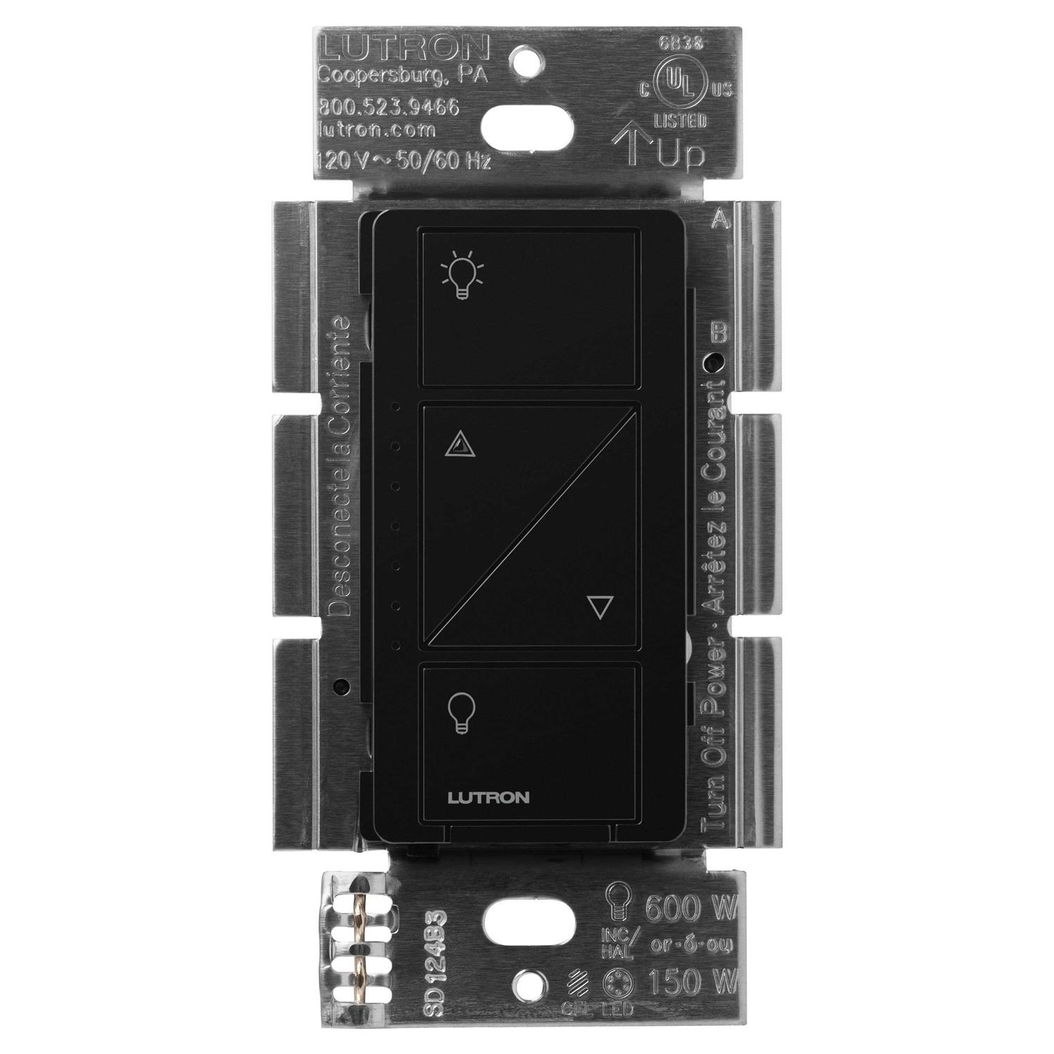 Lutron Caseta Wireless In Wall Dimmer and Pico Remote Kit P-PKG1W-WH - Zenithce