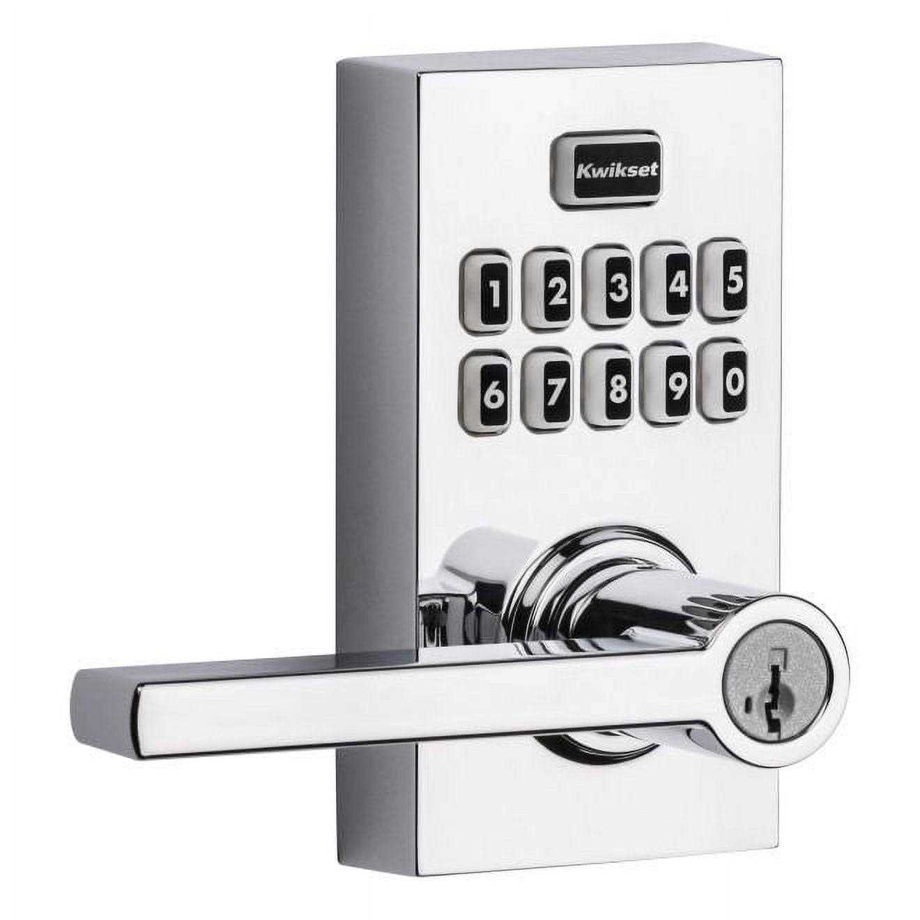 Kwikset SmartCode Electronic Halifax Lever - Zenithce