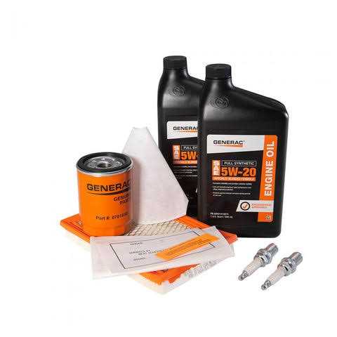 Generac Guardian A0002075499 Maintenance Kit for 12-18kW w/ 5W-20 Synthetic Oil - Zenithce