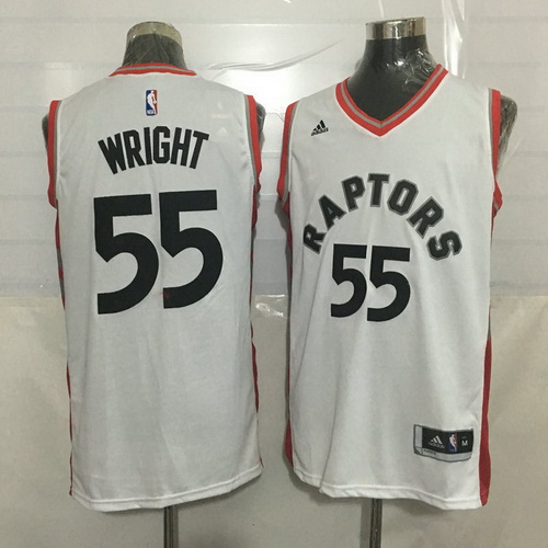 Toronto Raptors #55 Delon Wright White New Rev 30 Swingman Jersey - Zenithce