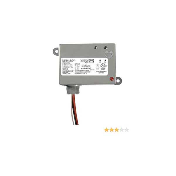 Functional Devices RIBU2C Enclosed Pilot Relay 10 Amp 2 SPDT W 10-30 Vacdc120 Vac Coil - Zenithce