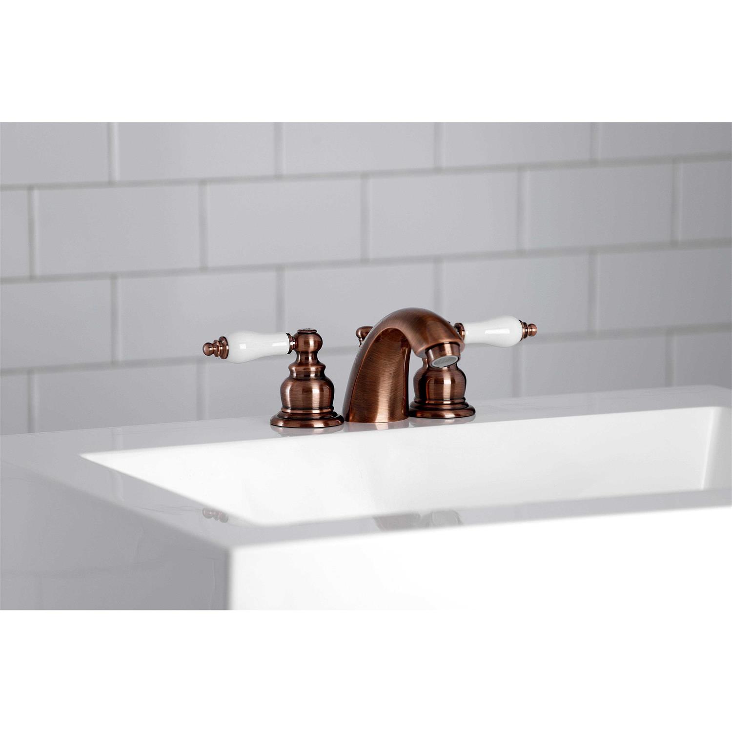 Kingston Brass KB912AL English Country Widespread Bathroom Faucet - Zenithce