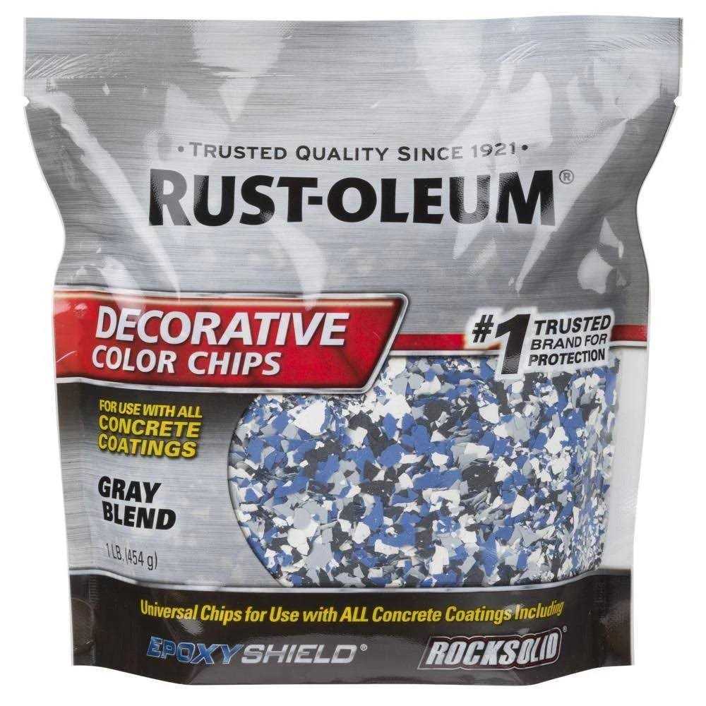 Rust-Oleum 1 lb Decorative Color Chips - Zenithce