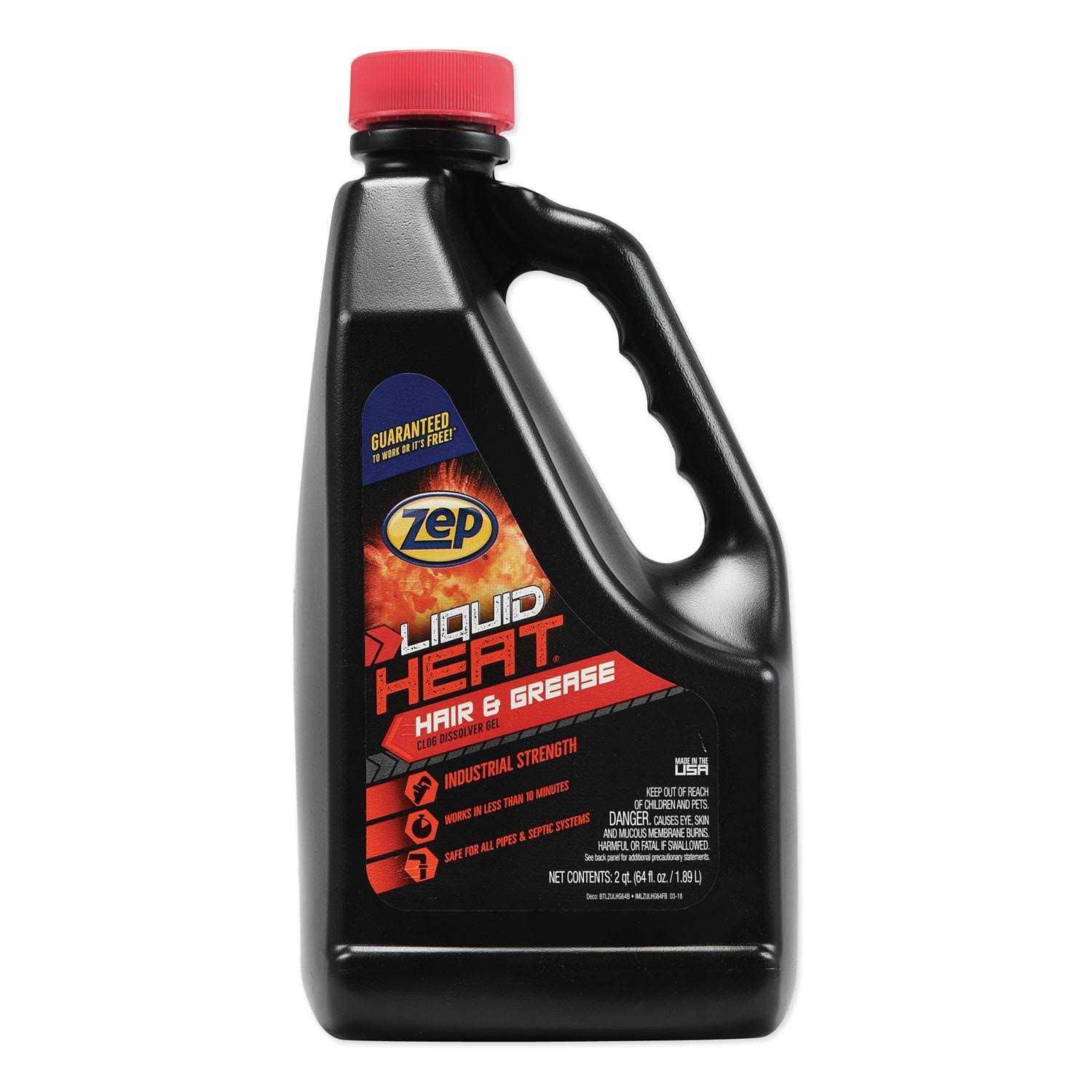 Zep Liquid Heat Drain Opener Gel - Zenithce