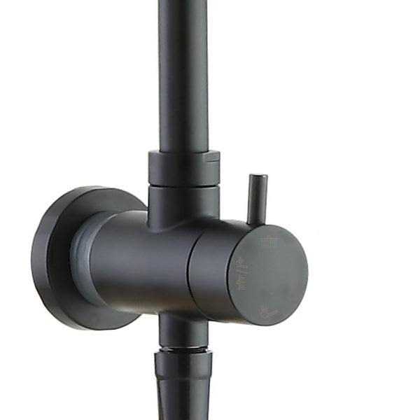 Glacier Bay Modern Single-Handle 1-Spray Tub and Shower Faucet in Bronze Valve Included 1003 559 196 - Zenithce