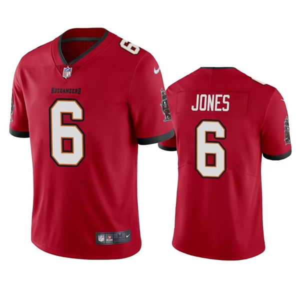 Tampa Bay Buccaneers #6 Julio Jones Red Vapor Untouchable Limited Stitched Jersey - Zenithce