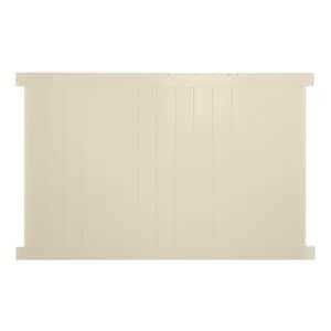 Veranda Linden H x 8 ft. W White Vinyl Privacy Fence Panel Kit - Zenithce
