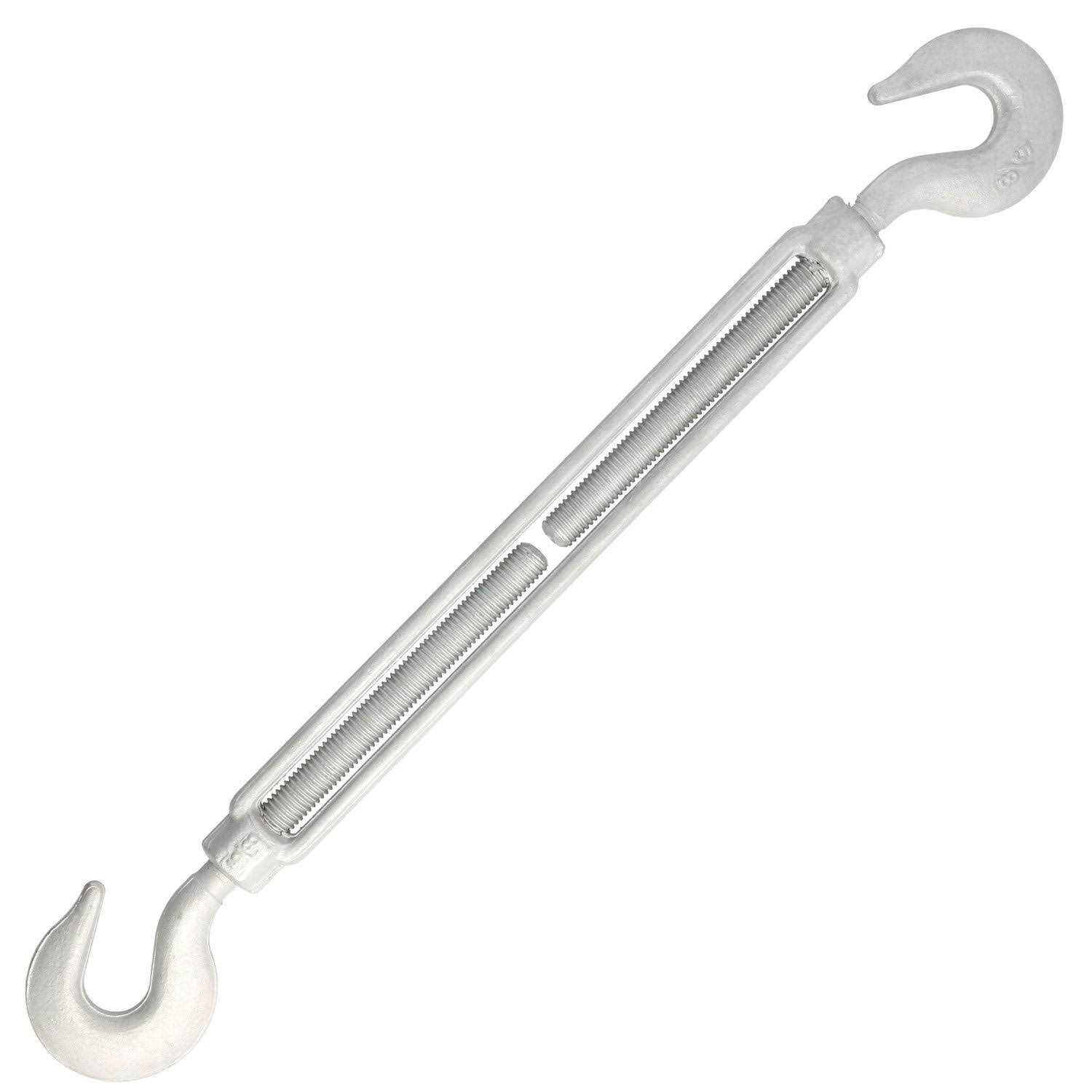 Galvanized Hook & Hook Turnbuckle - Zenithce