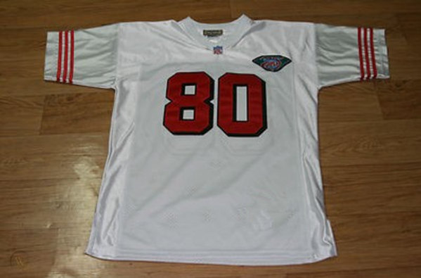 San Francisco 49ers #80 Jerry Rice White Stitched Jersey - Zenithce
