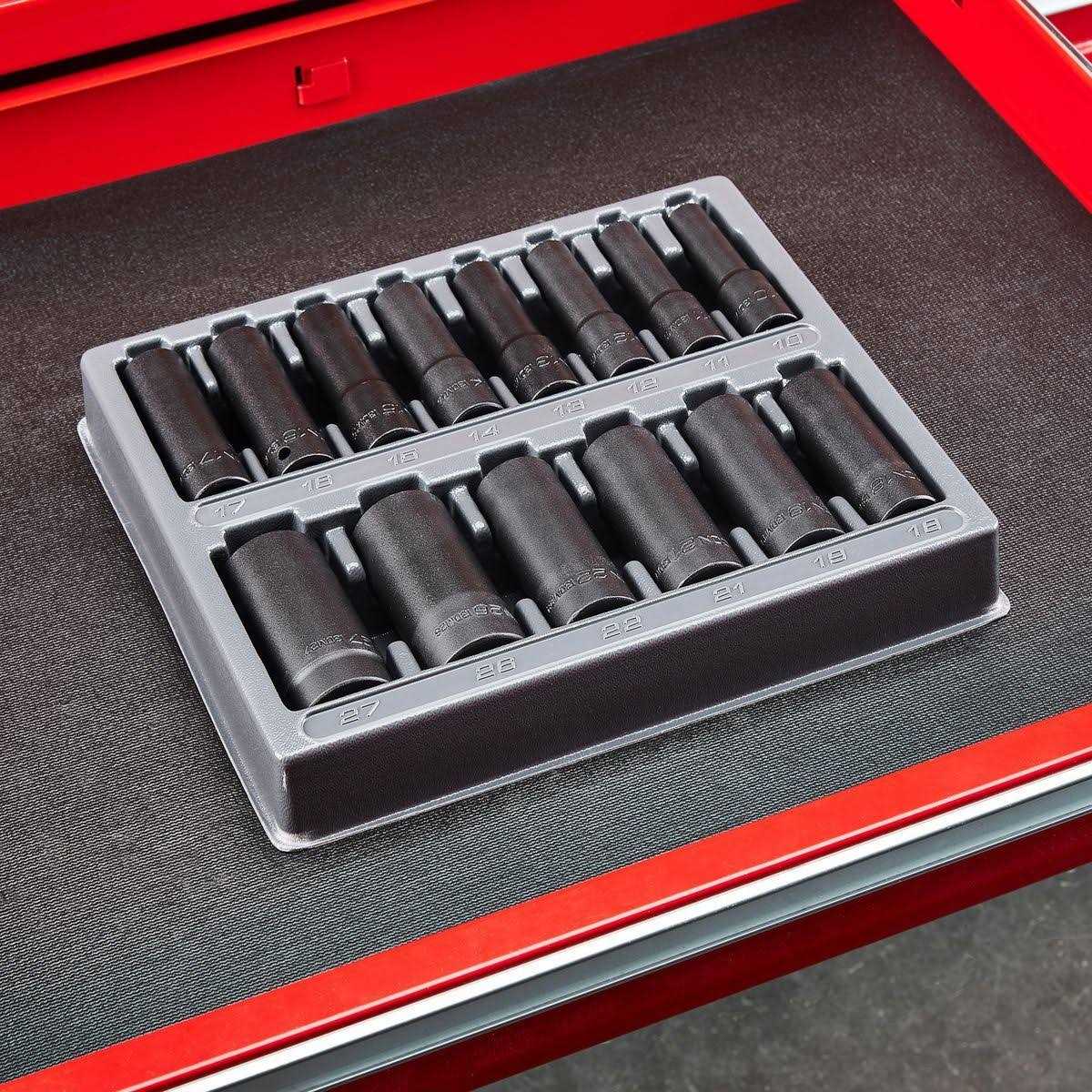 Icon 1/2 in. Drive Metric Impact Swivel Socket Set - Zenithce