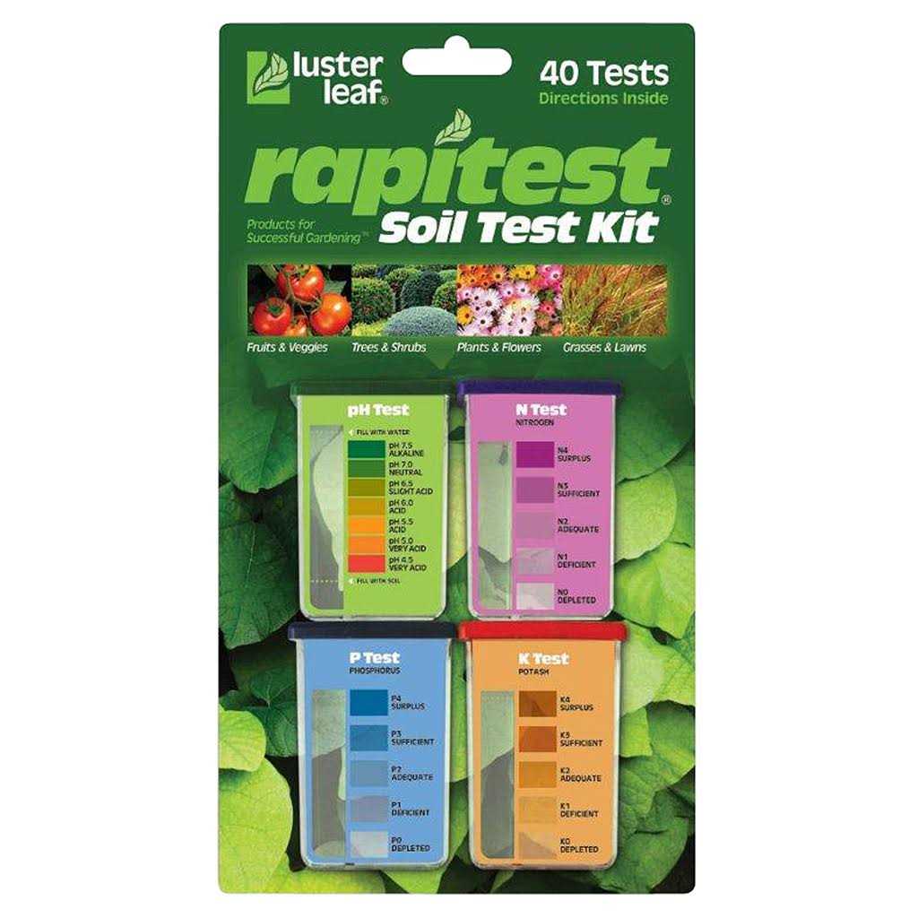 Luster Leaf Rapitest Soil Test Kit - Zenithce