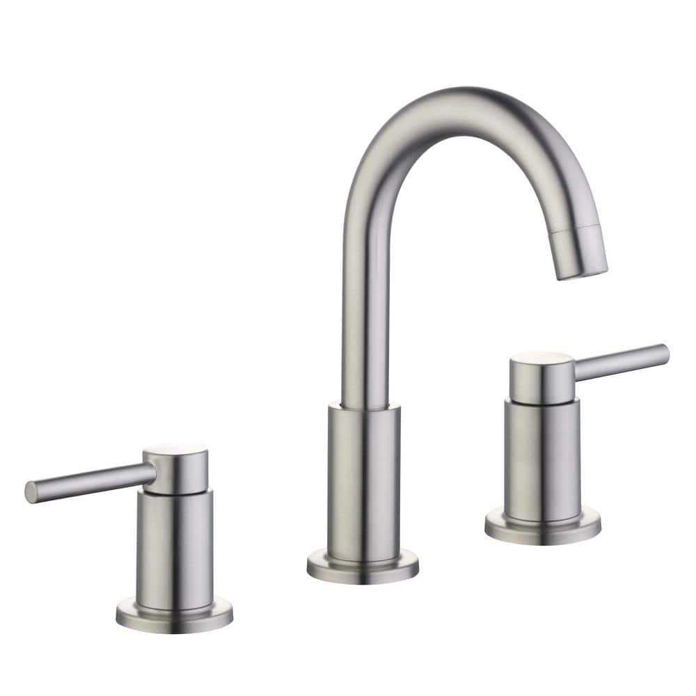 Glacier Bay Dorind 4 in. Centerset 2-Handle High-Arc Bathroom Faucet in Chrome - Zenithce