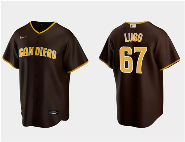 San Diego Padres #67 Seth Lugo Brown Cool Base Stitched Jersey - Zenithce