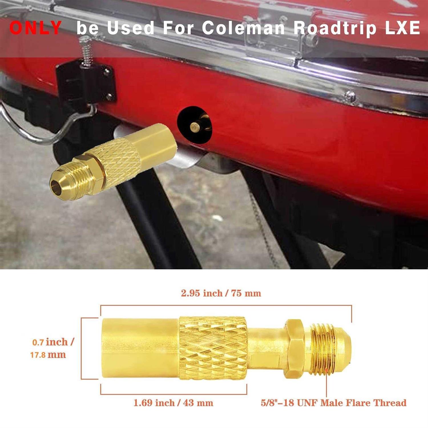 MCAMPAS 8FT Low Pressure Propane Quick Connect Hose,QCC1 Universal Grill Regulator Replacement Parts with 1/4 Quick Propane Elbow Adapter for 17 - Zenithce