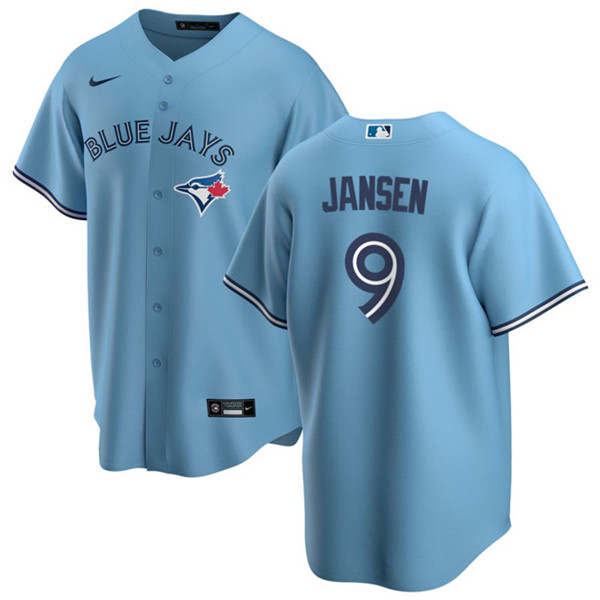 Toronto Blue Jays #9 Danny Jansen Light Blue Cool Base Stitched Jersey - Zenithce