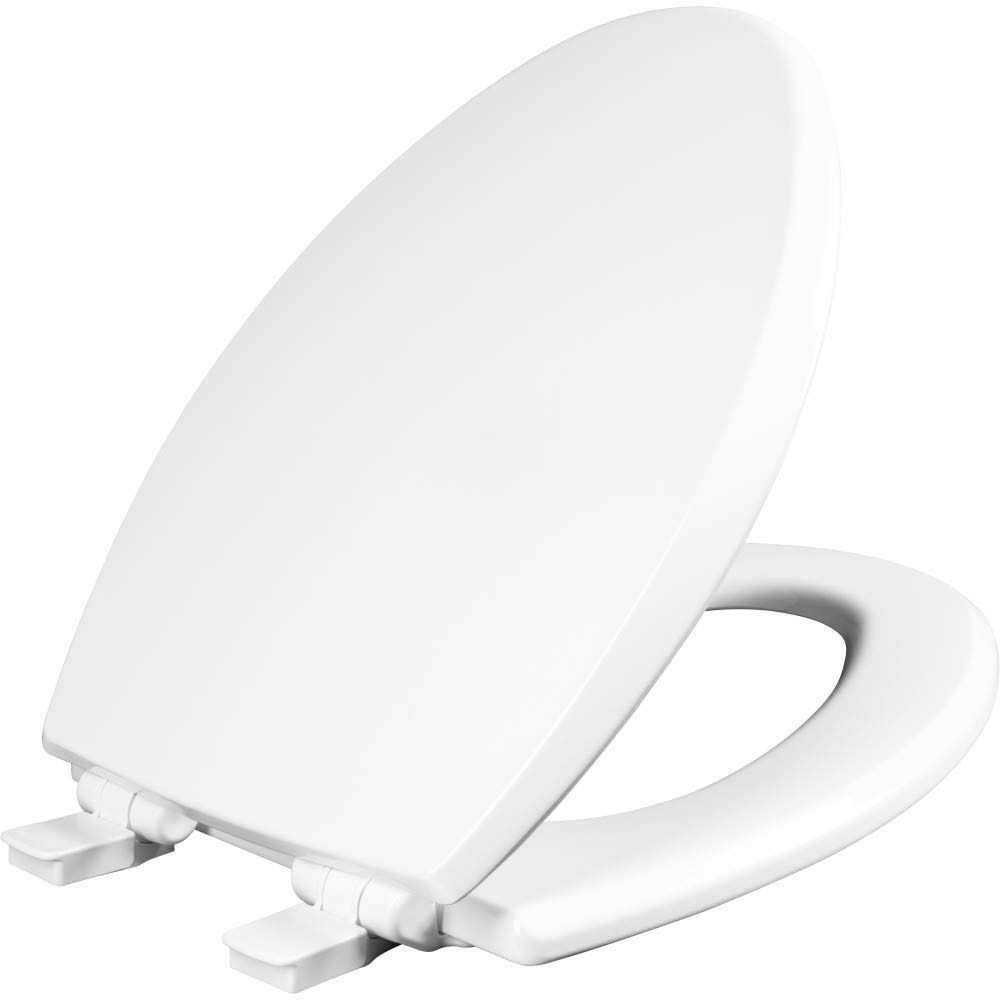 Mayfair Slow Close Wood Toilet Seat White - Zenithce