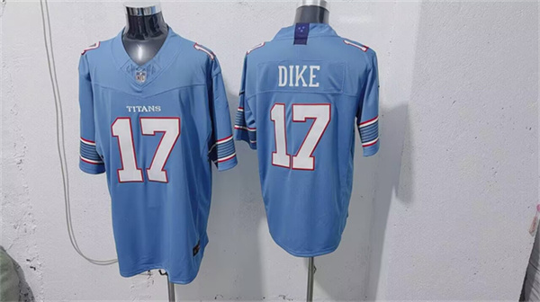 Tennessee Titans #17 Chimere Dike Light Blue 2026 F.U.S.E. Vapor Limited Stitched Jersey - Zenithce