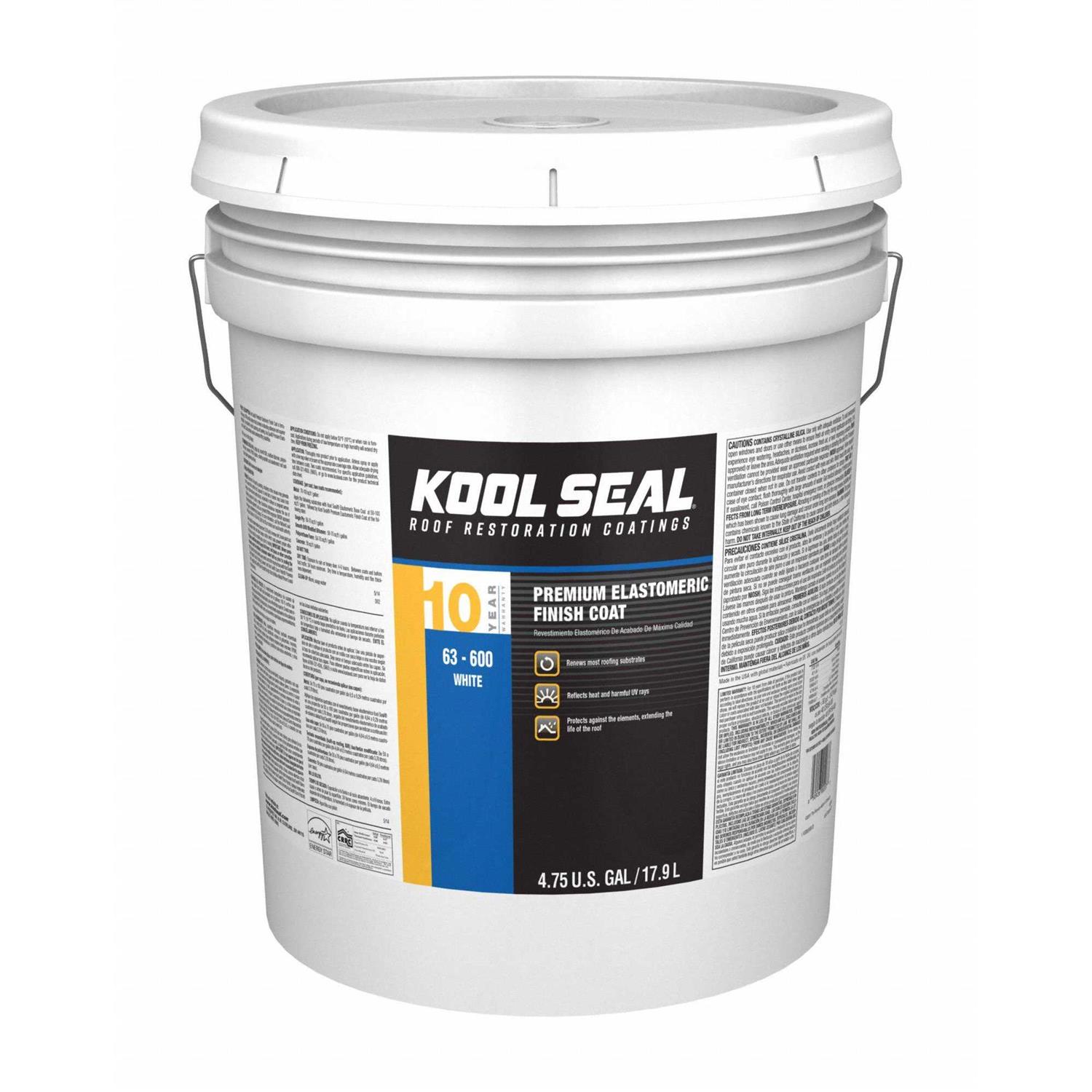 Kool Seal 1 gal. Fibered Aluminum Roof Coating - Zenithce