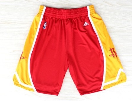 Houston Rockets Red With Gold Short - Zenithce
