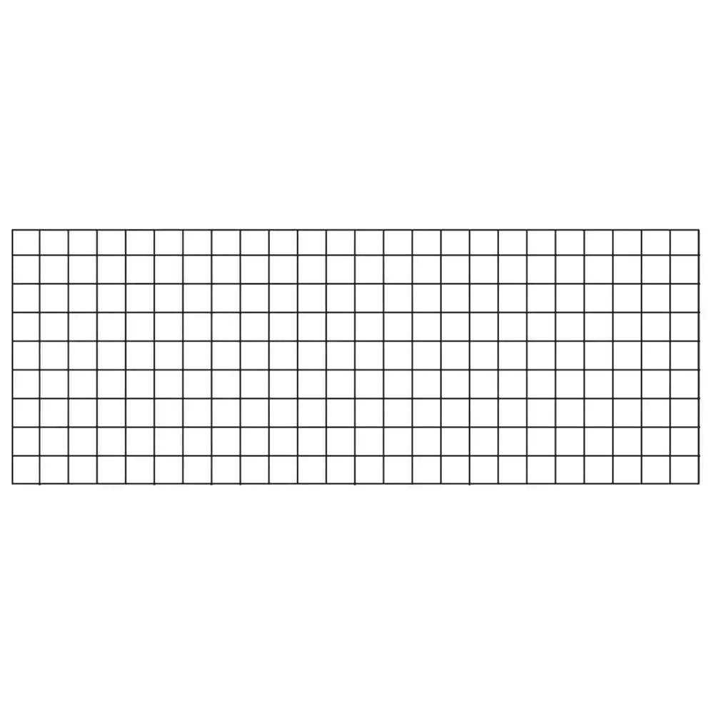 Wild Hog 36 in. x Black Metal Railing Panel - Zenithce