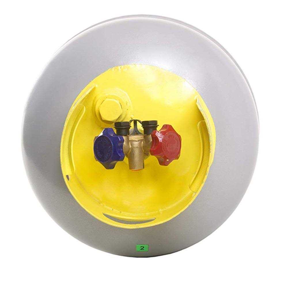 Flame King YSNR301 30lb Refrigerant Recovery Cylinder Tank - Zenithce