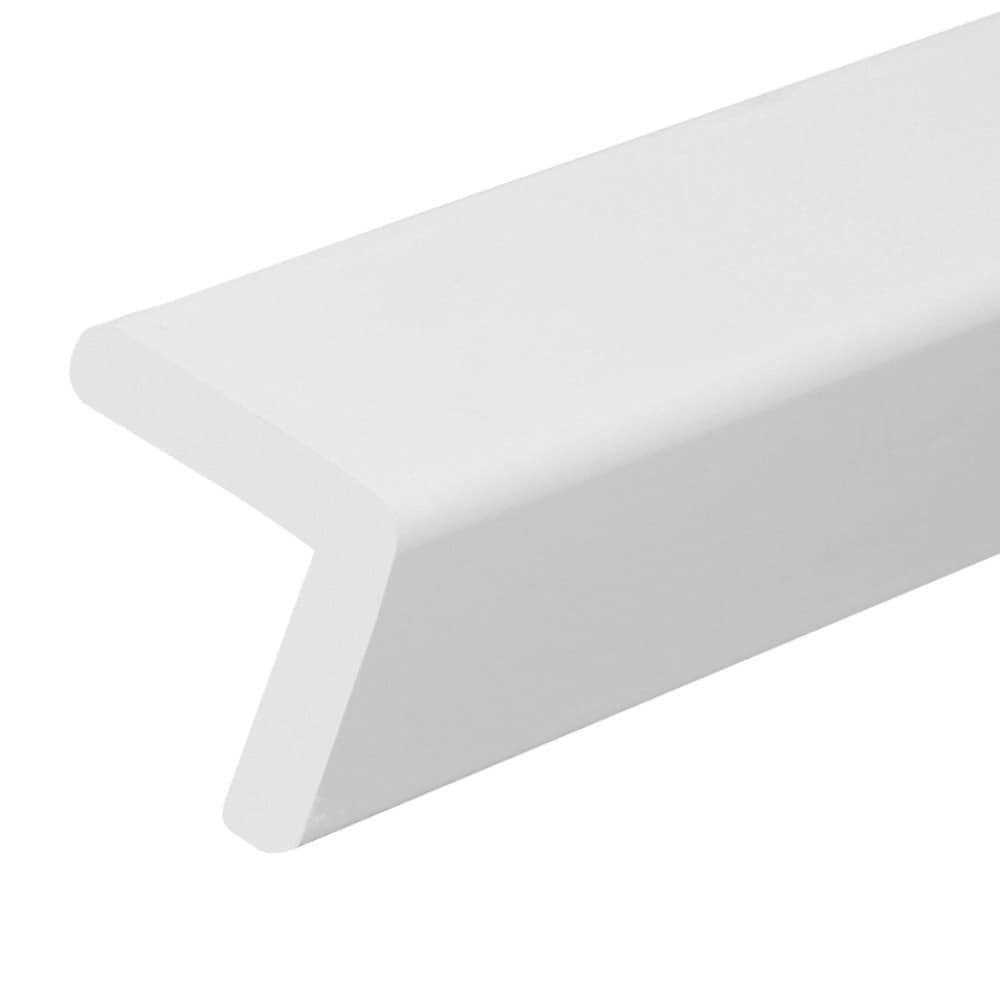 Royal Building Products 3/4-in x 3/4-in x 8-ft Unfinished PVC Quarter Round Moulding - Zenithce