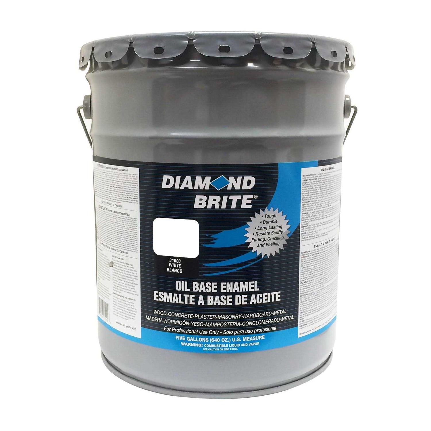 Diamond Brite 5 gal Oil Base All Purpose Enamel Paint - Zenithce