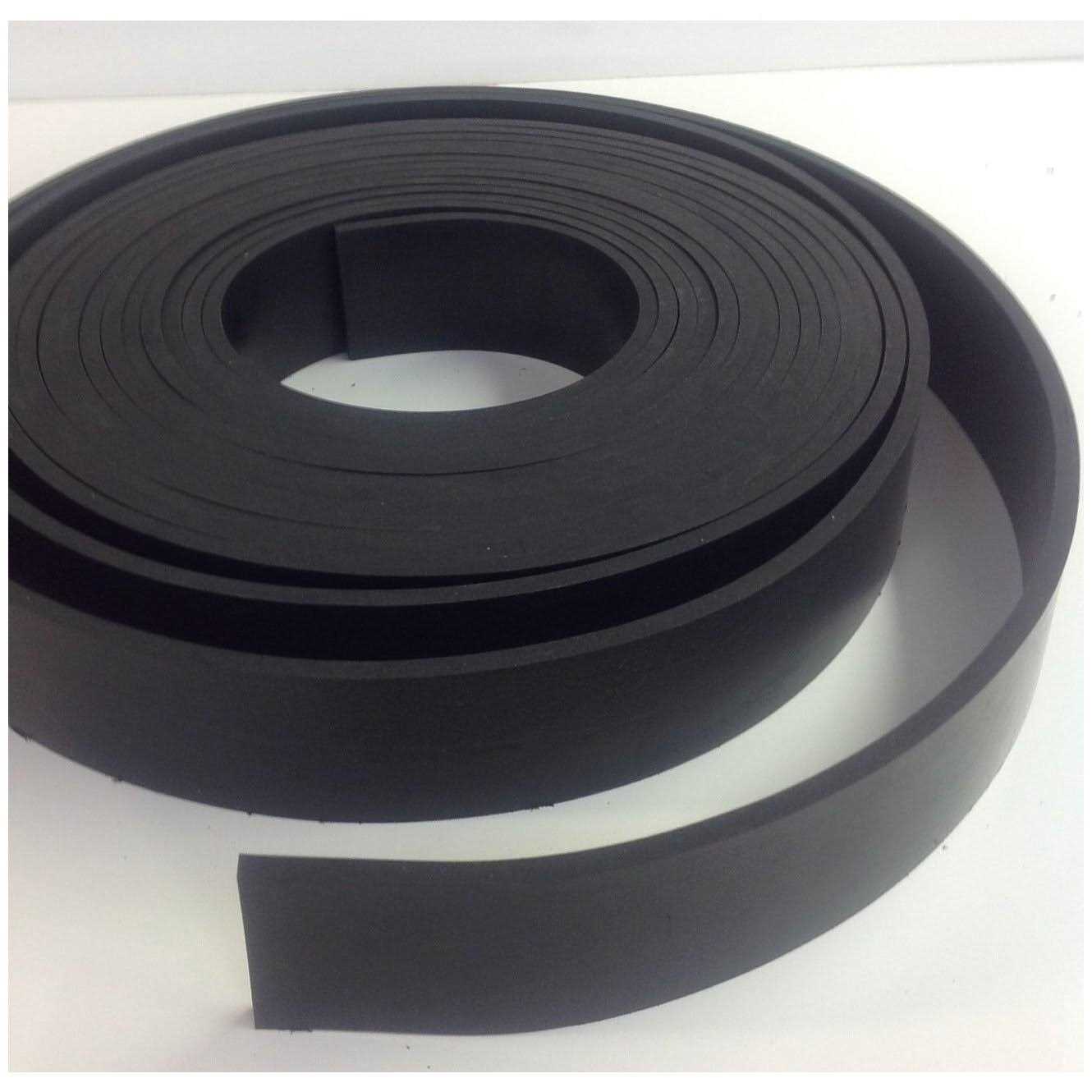 Rubber Sheet Warehouse .125 Thick x Wide x Neoprene Rubber Strip Commercial Grade 65A - Zenithce