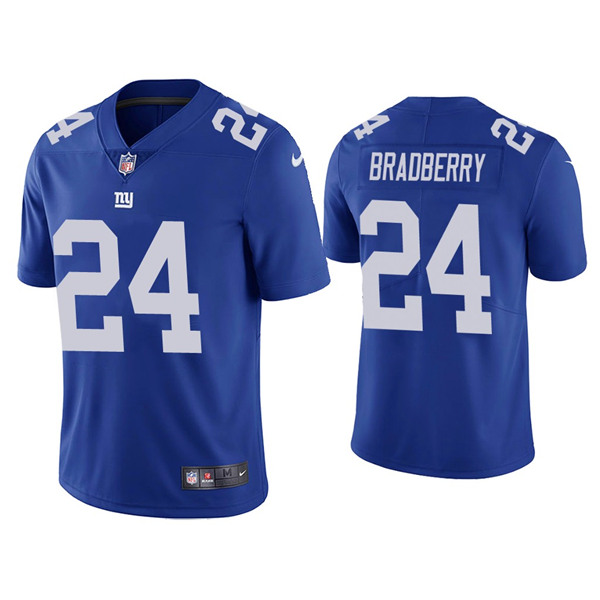 New York Giants #24 James Bradberry Blue Vapor Untouchable Limited Stitched Jersey - Zenithce
