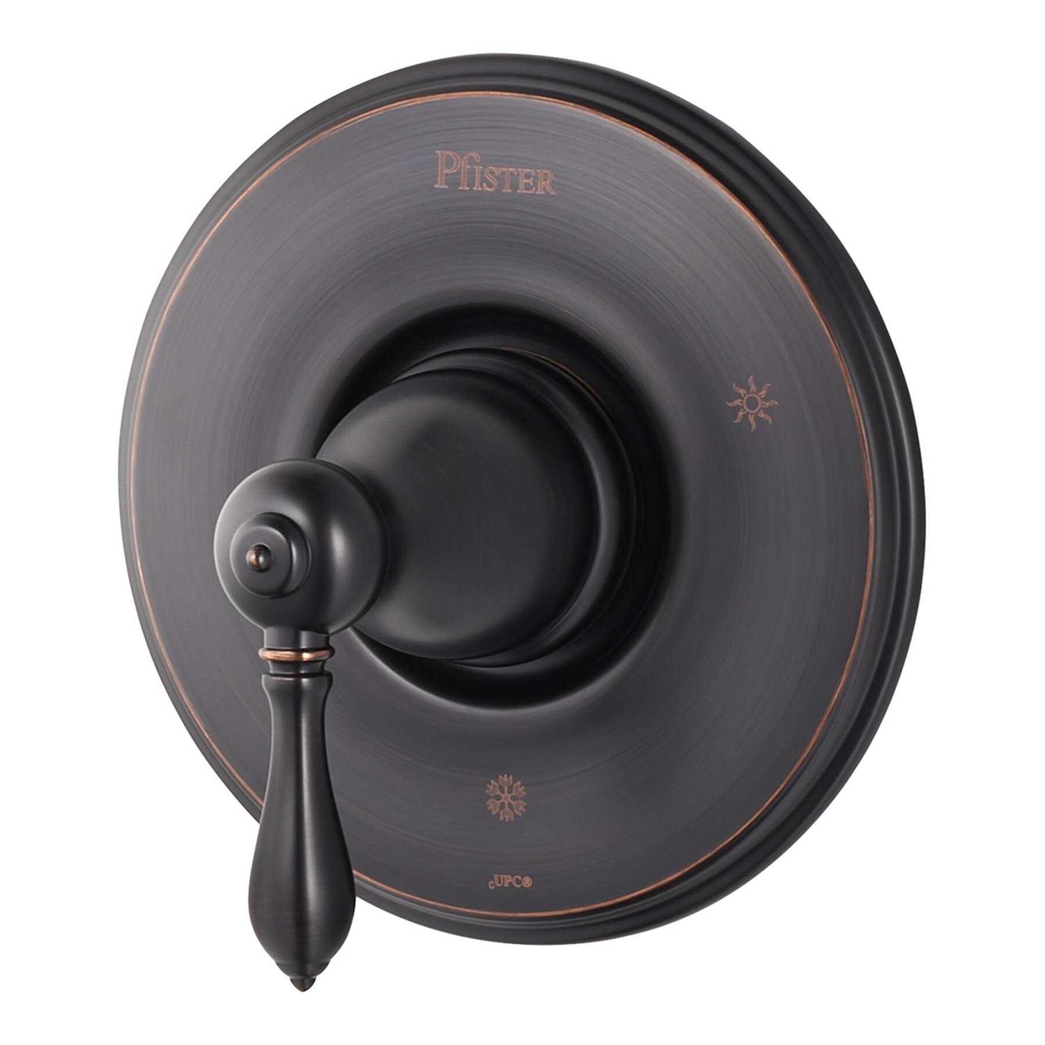 Pfister R89-1CBK Avalon 1-Handle Tub & Shower Valve Only Trim in Brushed Nickel - Zenithce