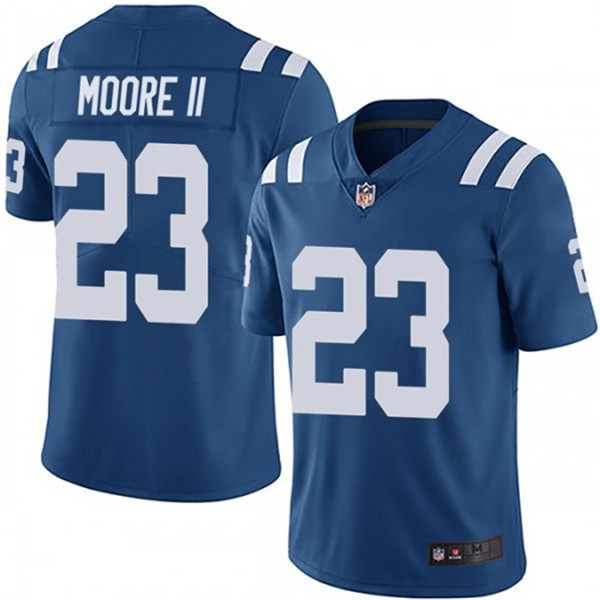 Indianapolis Colts #23 Kenny Moore II Blue Vapor Untouchable Limited Stitched Jersey - Zenithce