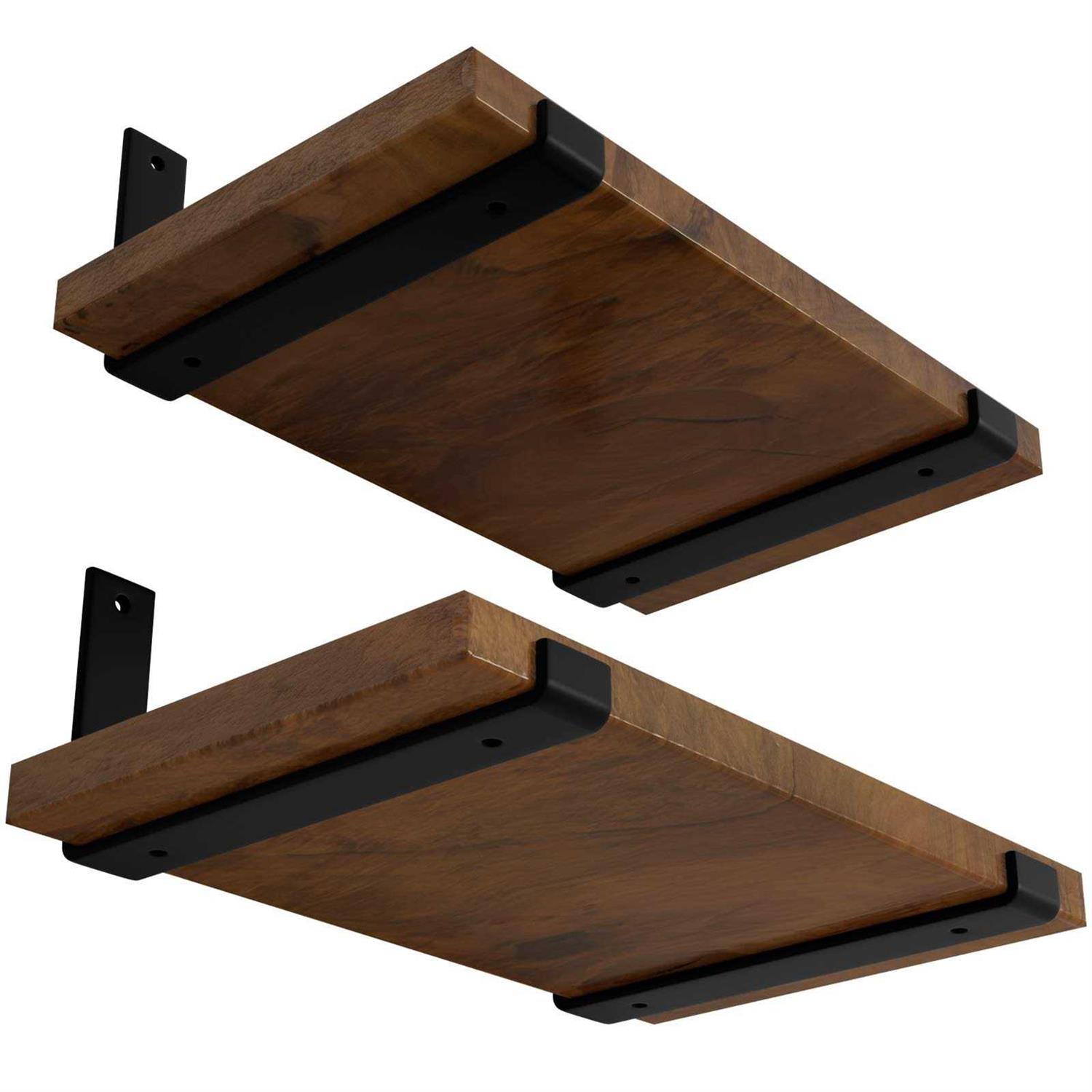 LEOPO 12 inch Shelf Bracket for DIY Floating Shelf - Zenithce