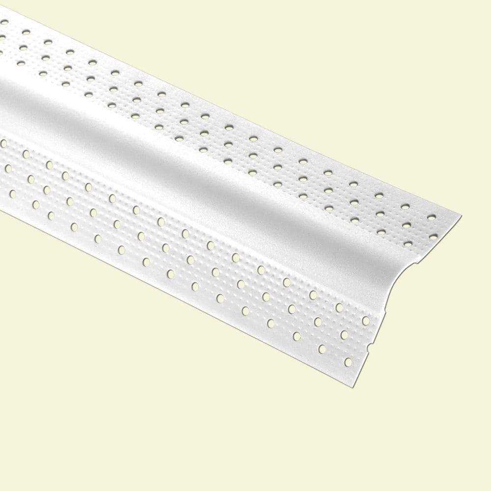 Phillips Manufacturing Company 8 ft. Vinyl Bullnose Splay Corner Bead - Zenithce