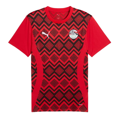 Egypt Pre-Match Red Soccer jersey 2024/25 - Zenithce