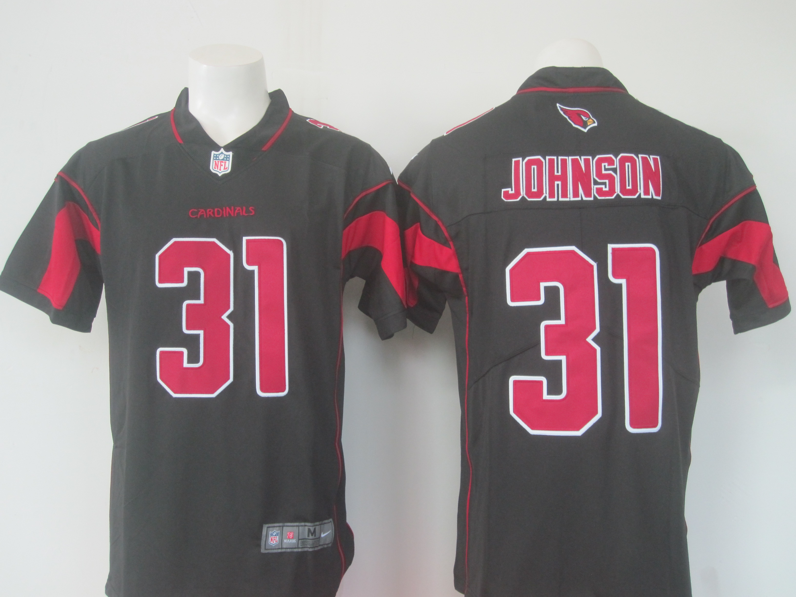Arizona Cardinals #31 David Johnson Black Limited Rush Stitched Nike Jersey - Zenithce