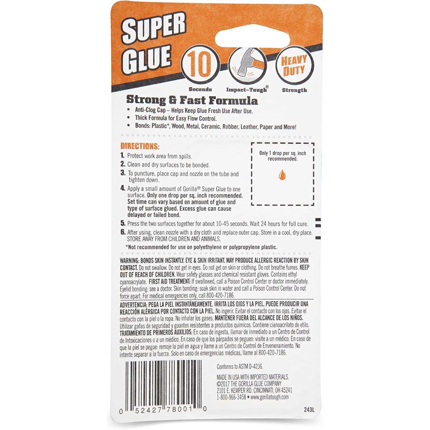Gorilla Super Glue - Zenithce
